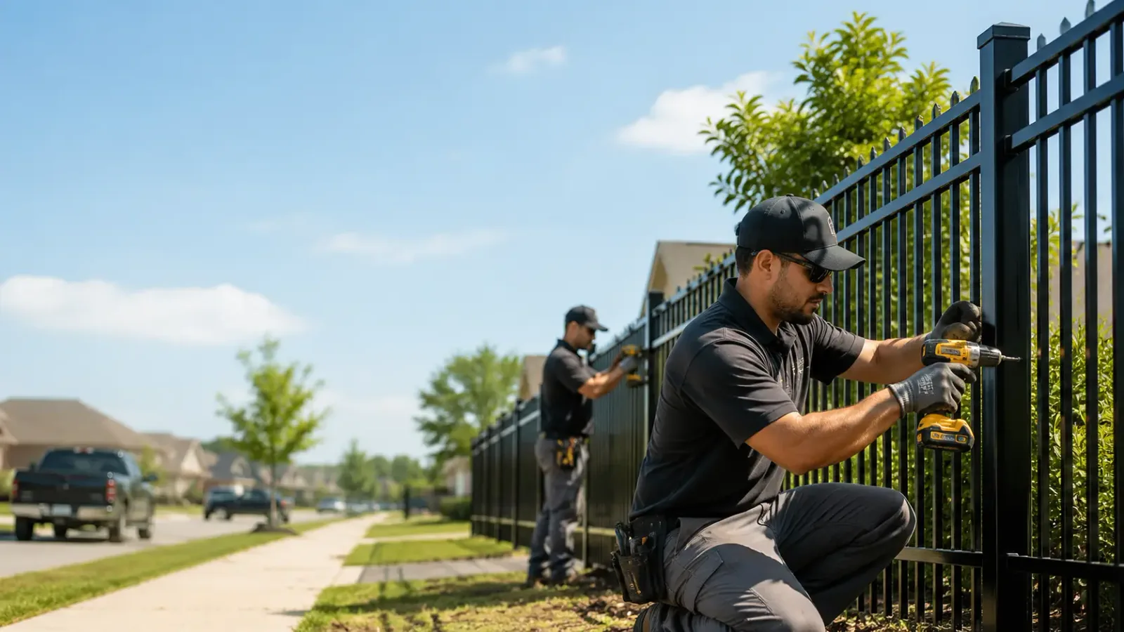 Metal Fence Installation in New Bremen, OH
